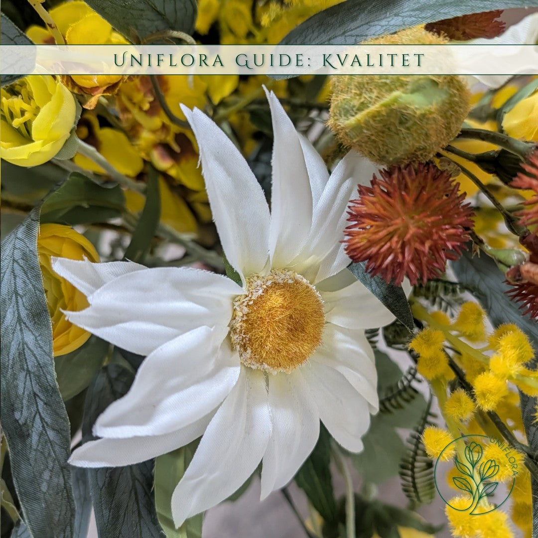 Uniflora Kvalitetsguide: Ærlige billeder og tanken bag vores evighedsblomster