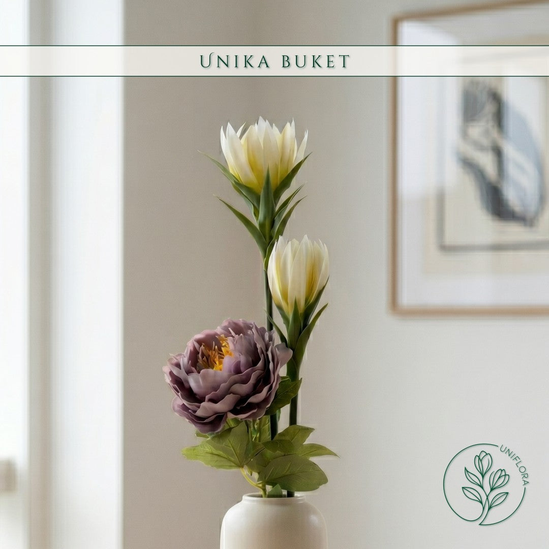 Unika 26.42: Ametyst & Elfenben