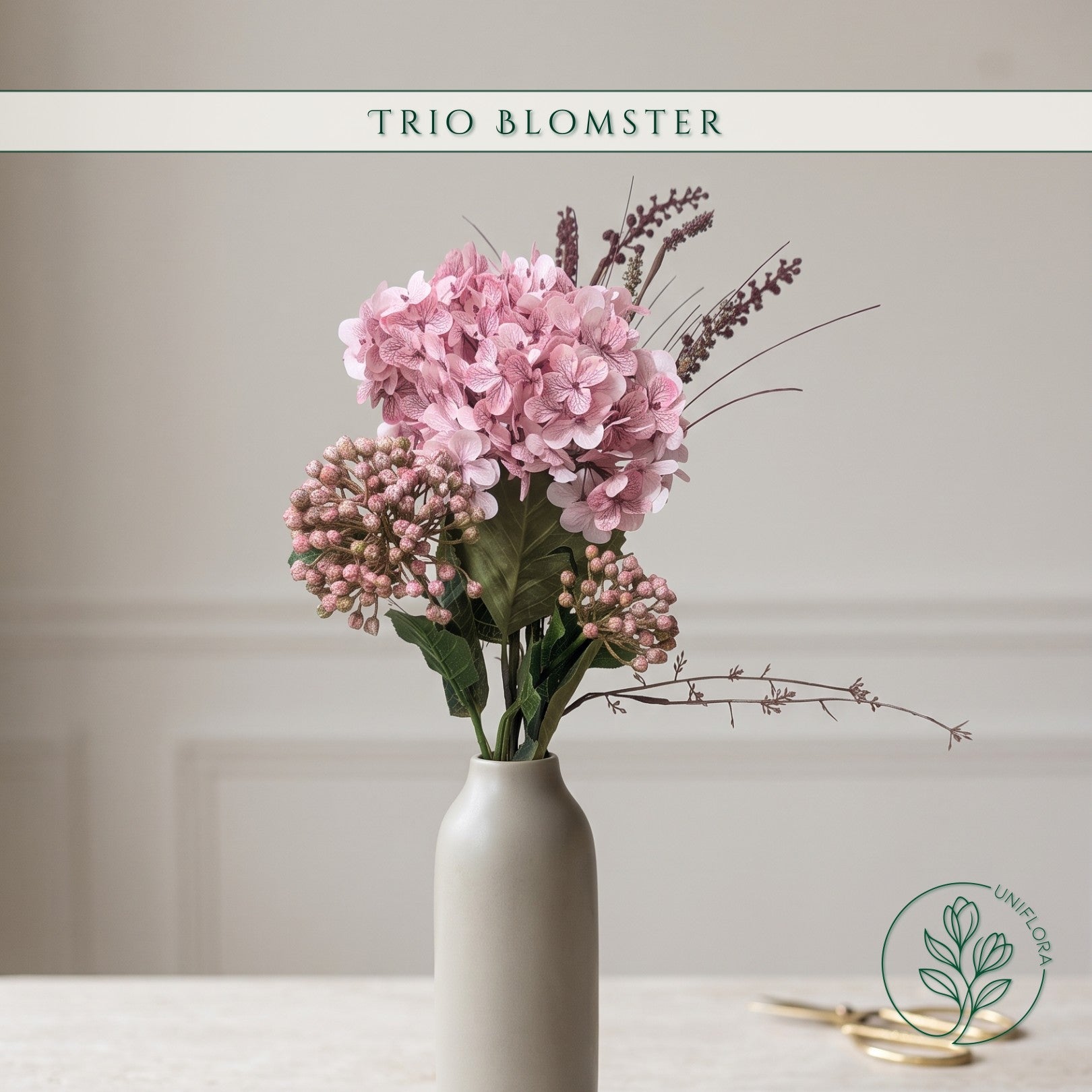 Trio Unika 26.92 – Rosa Harmoni