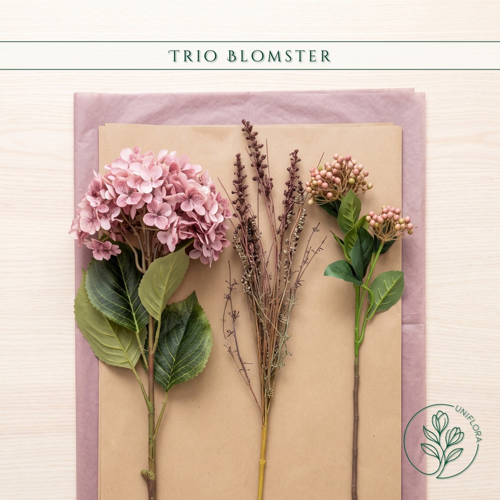 Trio Unika 26.92 – Rosa Harmoni