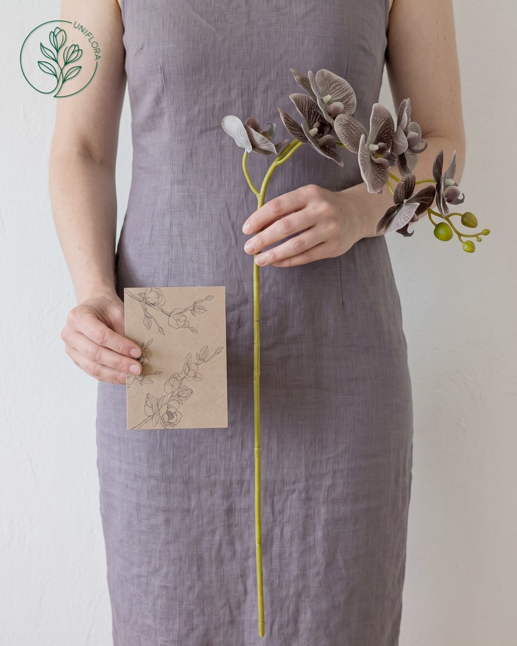 Solo Lilla Orkidé (Real Touch)