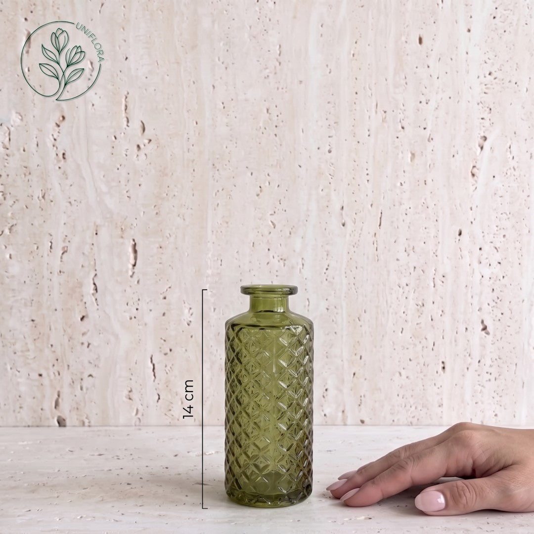 Mini Vase 5: Apoteker, facet (flere farver)