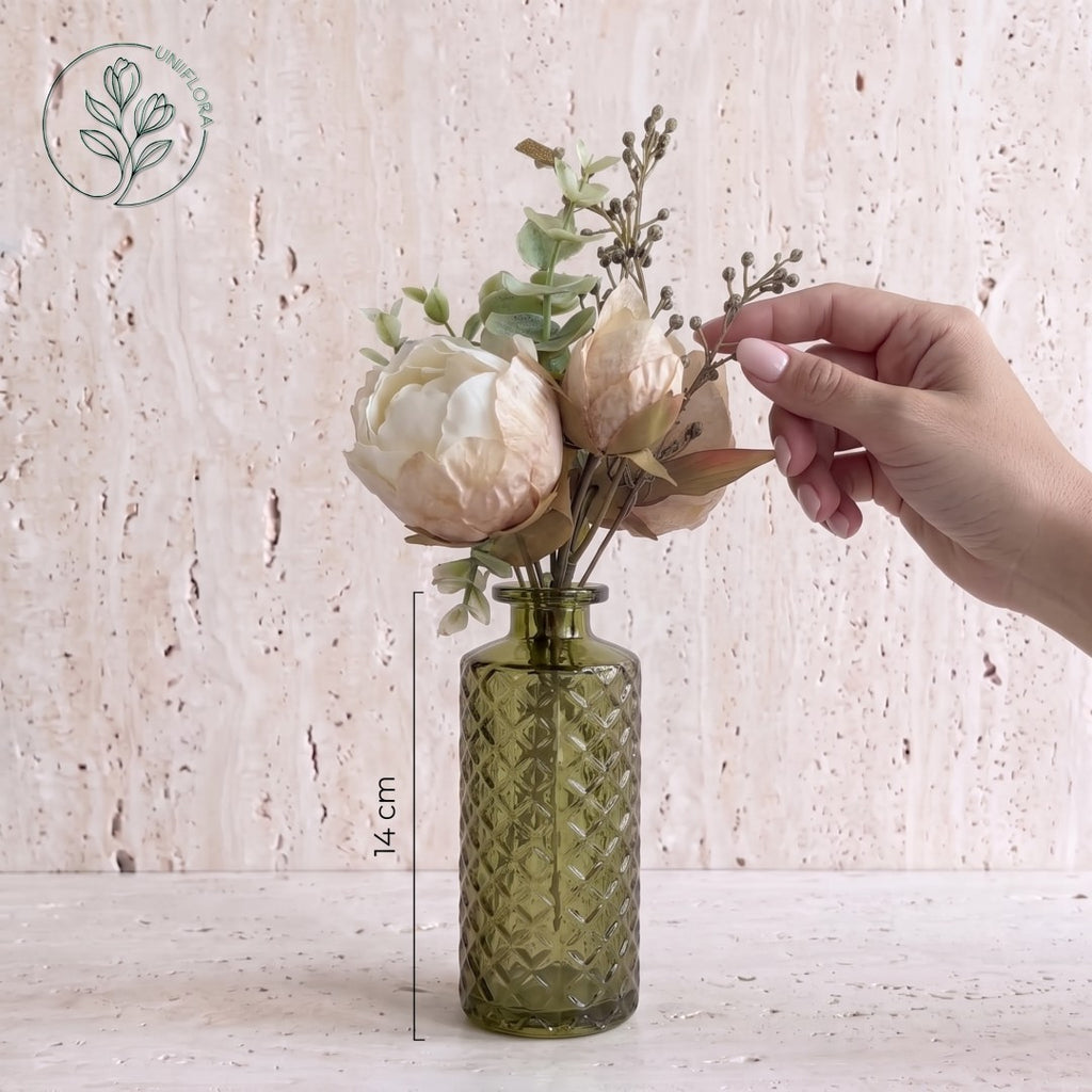 Mini Vase 5: Apoteker, facet (flere farver)