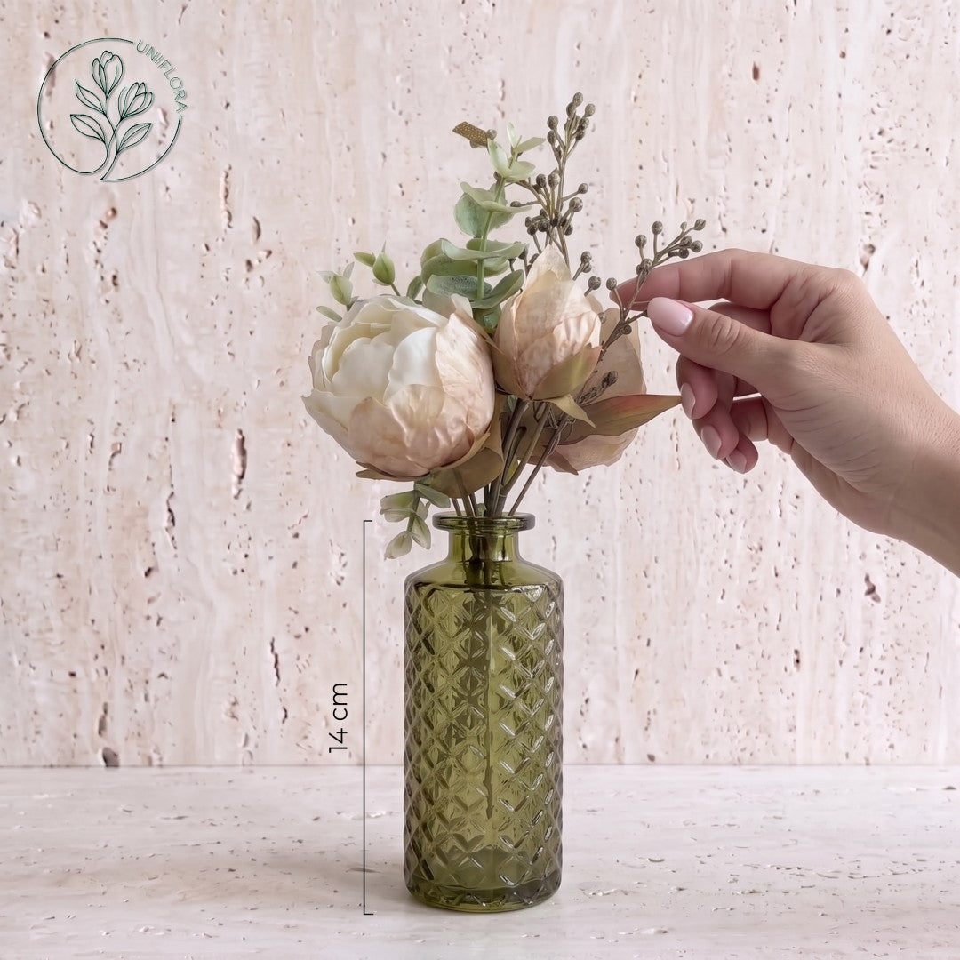 Mini Vase 5: Apoteker, facet (flere farver)