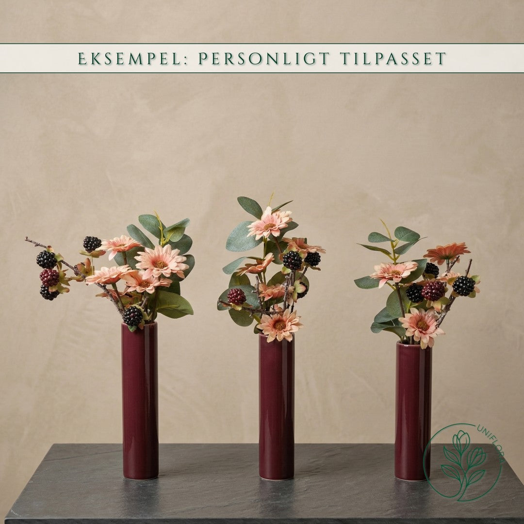Evighedsbuket Personlig Buket: Tre Glimt - Uniflora